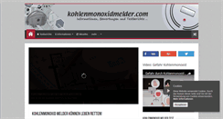 Desktop Screenshot of kohlenmonoxidmelder.com