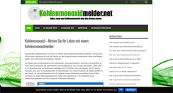 Desktop Screenshot of kohlenmonoxidmelder.net